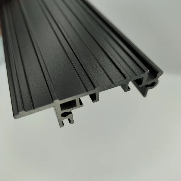 Sand blast oxidation aluminium profiles