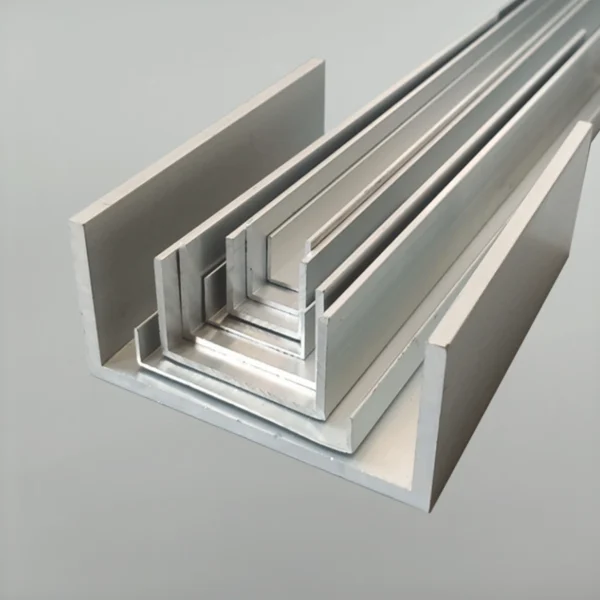 U-shaped aluminum