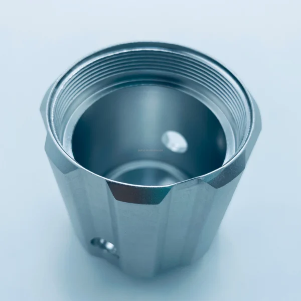 CNC machining of sandblasted aluminium parts