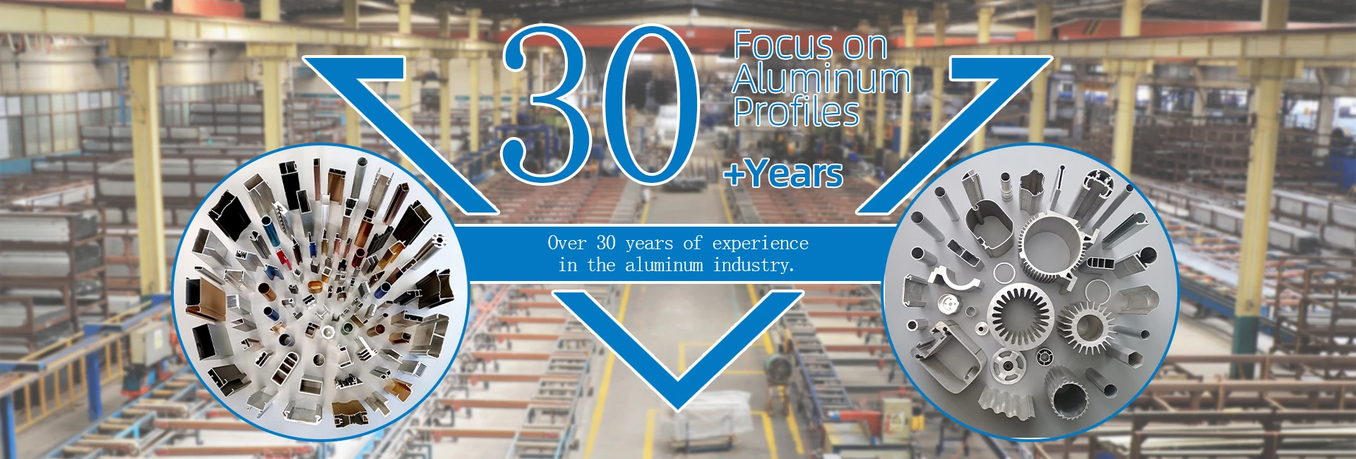 Over 30 years ofexperiencein the aluminumindustry.