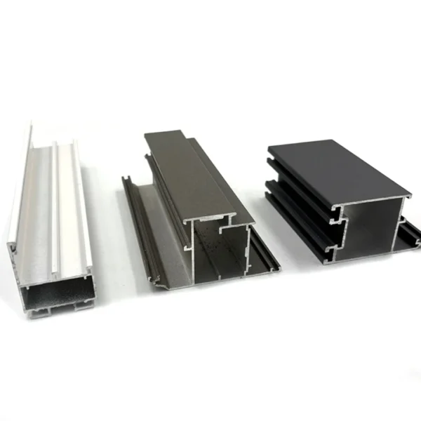 Aluminum extruded profile glass shower window door